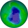 Antarctic Ozone 2007-11-11